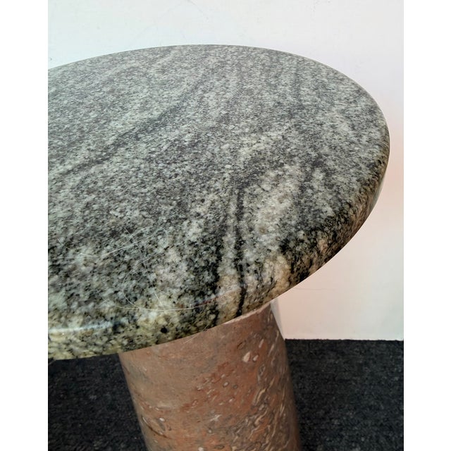 Mid-Century Modern Italian design marble side end low accent coffee cocktail bedside tables or nightstands. In the mood of...