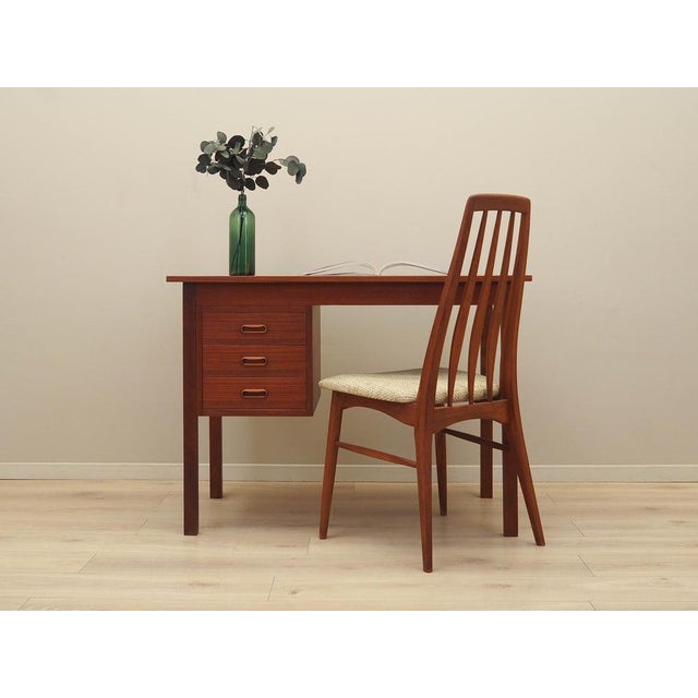 Vintage Danish Teak Desk, 1970s For Sale - Image 3 of 15