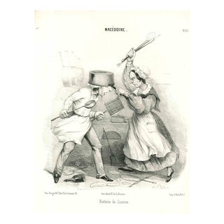 Henri Daniel Plattel, No. 36, Mid-19th Century, Lithograph For Sale