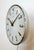 Industrial Vintage White Electric Wall Clock from Metamec, 1970s For Sale - Image 3 of 17