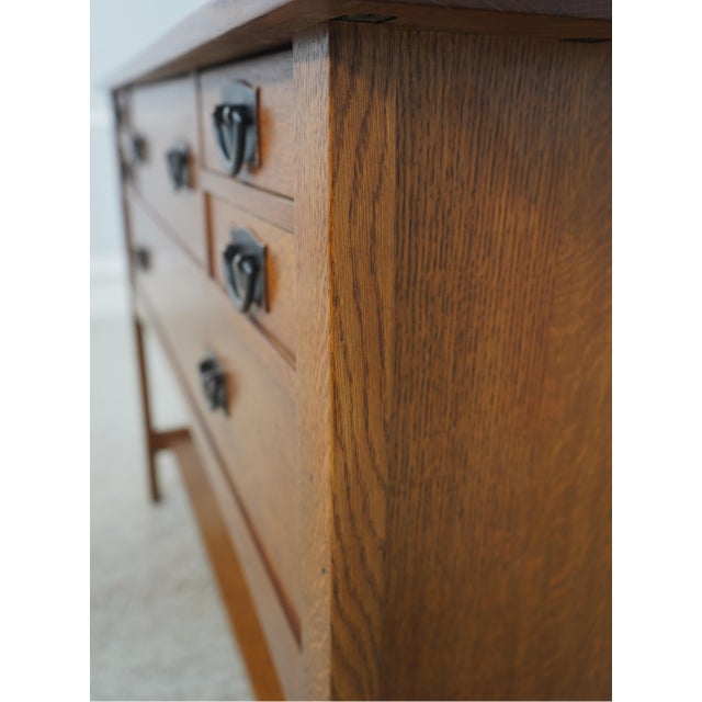 Stickley Mission Oak Arts & Crafts Sideboard For Sale In Philadelphia - Image 6 of 12