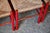 Vintage Italian Chairs in Red Lacquered Wood and Woven Straw, 1960s, Set of 4 For Sale - Image 16 of 18
