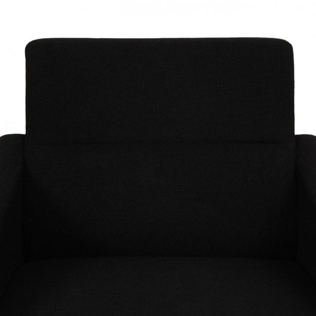 3301 Lounge Chair in Black Hallingdal Fabric by Arne Jacobsen, 2000s For Sale - Image 11 of 13