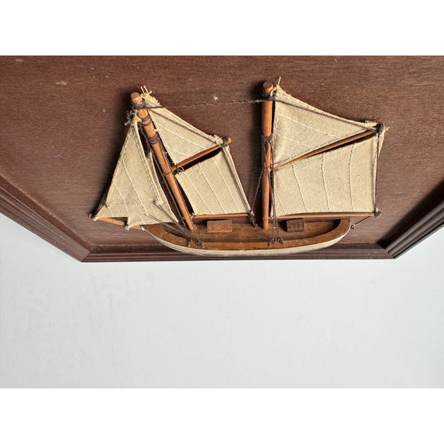 Early 20th Century Early 20th Century 3 Dimensional Art: Half Hull For Sale - Image 5 of 5