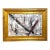 Niki Smith Monumental Abstract Expressionist Impasto Painting Giltwood Frame For Sale