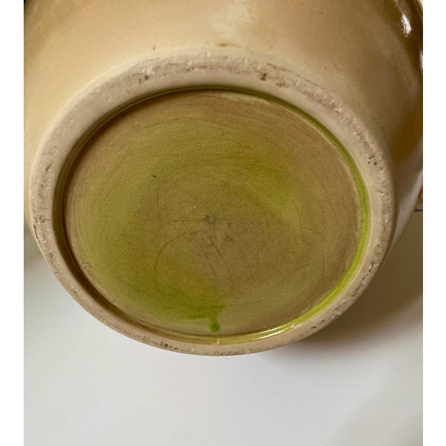 1940s Italian Mid-Century Modern Pottery, Enormous Floor Vase For Sale In New York - Image 6 of 6