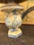 Mid 20th Century Vintage Chinoiserie Tole Table Lamp With Wicker Shade For Sale - Image 5 of 11
