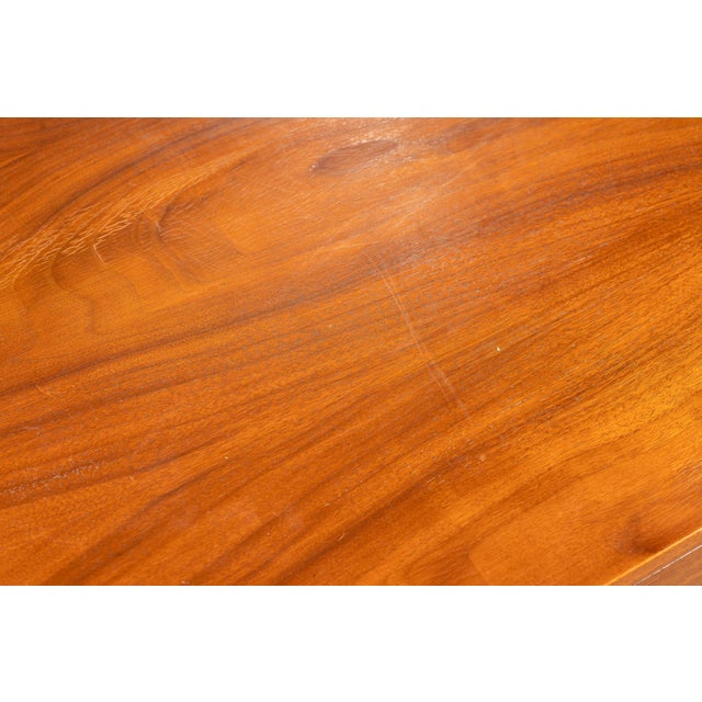Brown Mid-Century Walnut Dresser by United For Sale - Image 8 of 13
