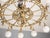 Vintage Decorative Brass Chandelier, 1980s For Sale - Image 9 of 11
