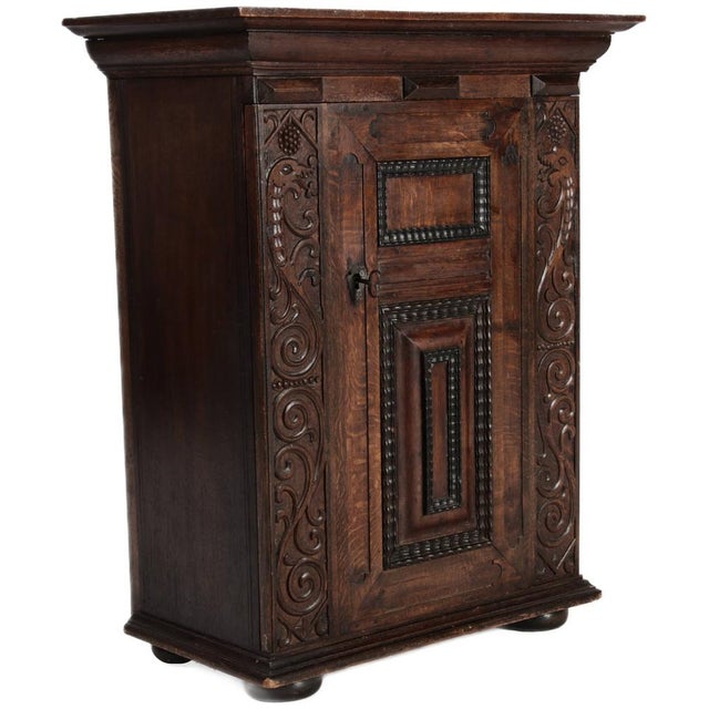 Antique Oak Dresser, 1880 For Sale - Image 10 of 18