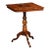 Italian 19th Century Center Table with Marquetry Décor and Turned Pedestal For Sale