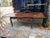 Brown Large Antique French Provincial Louis XV–Style Oak Drawer-Leaf Dining Table 106 L For Sale - Image 8 of 8