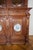 19th Century Neo-Renaissance Monumental Manor-House Display Cabinet with Integrated Porcelain Plates For Sale - Image 12 of 13