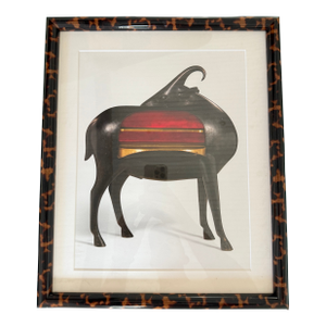 Lalanne - Framed Print Reproduction of Famous Mouflon Desk