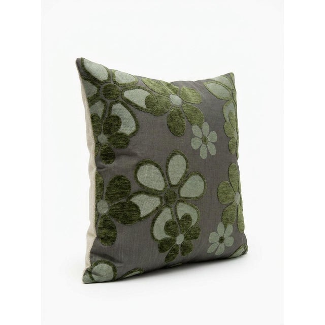 This beautiful 17'' x 17'' hand-embroidered Suzani pillow cover was made from authentic Uzbek cotton fabric. The intricate...