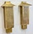 Art Deco Style Filigree Brass Wall Sconces or Lanterns, a Pair For Sale In New York - Image 6 of 12