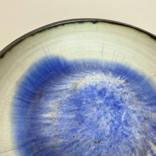Ceramic Studio Pottery Shell Element Bowl from Gerhard Liebenthron, Germany, 1962 For Sale - Image 12 of 17