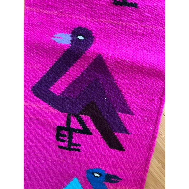 1970s Fuchsia Birds Wall Art For Sale In Atlanta - Image 6 of 7
