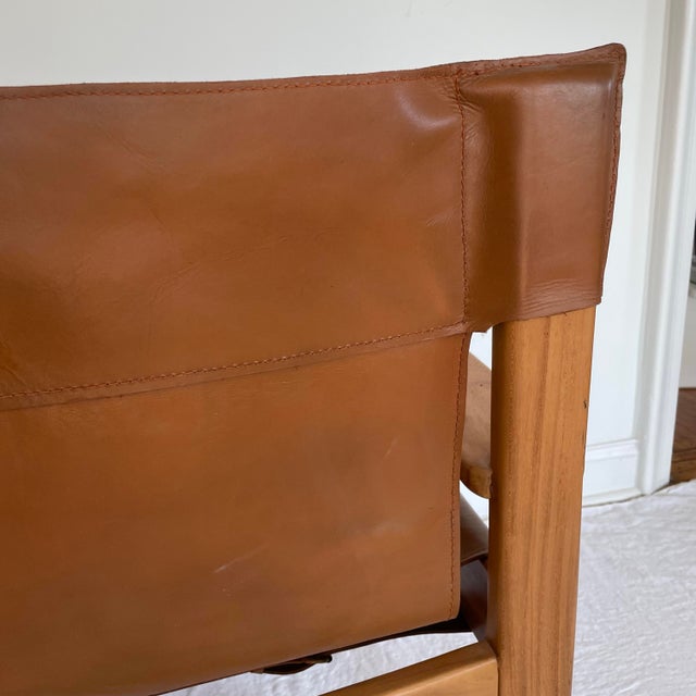 Vintage 70’s Karin Mobring for Ikea Natura Lounge Chair For Sale - Image 9 of 12