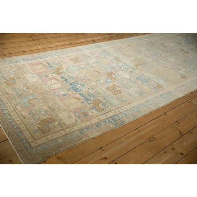 1950s Vintage Distressed Northwest Persian Rug Runner For Sale - Image 12 of 15