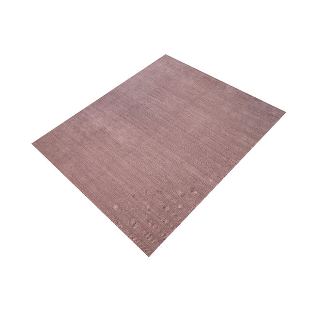 Make a bold statement in your living area with this exquisite Contemporary Gabbeh Wool Rug. It is meticulously hand-...