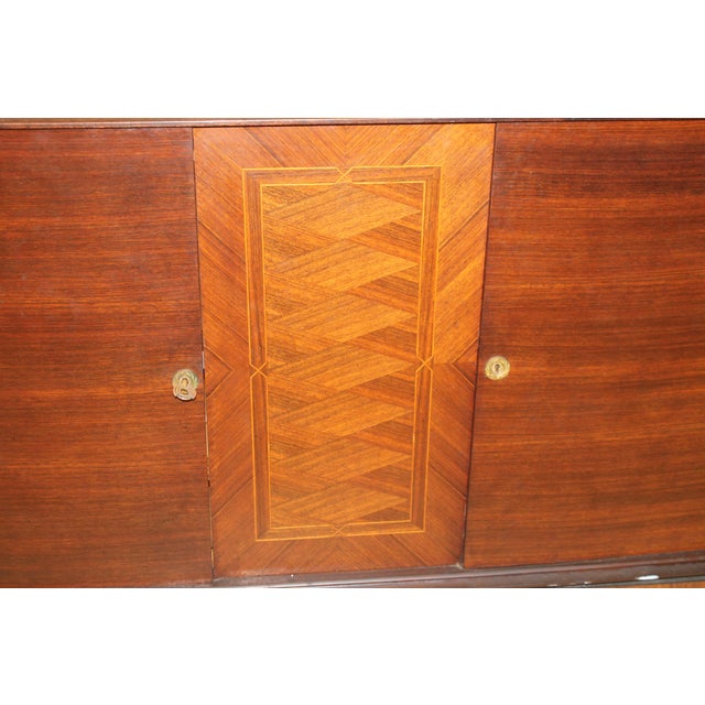1940s 1940's Grand French Art Deco Palisander Buffet/ Sideboard/ Credenza For Sale - Image 5 of 16