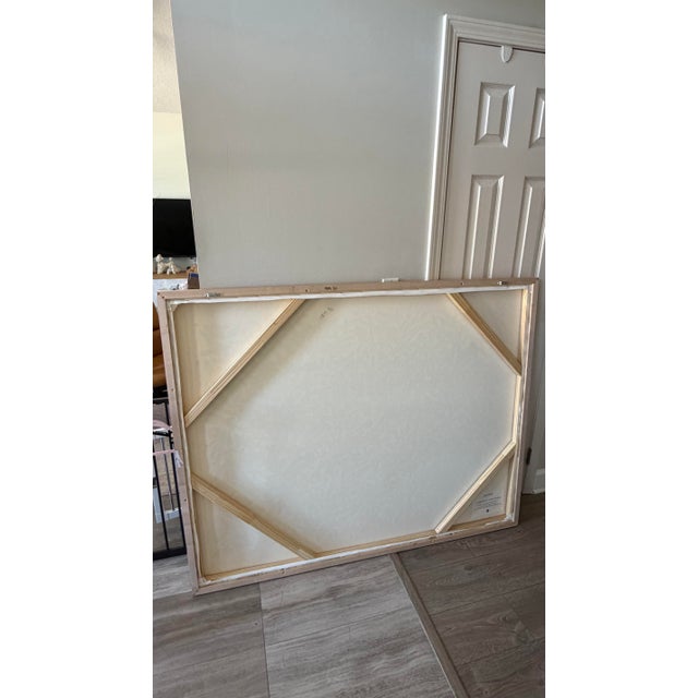 Oversized Tyler Guinn "Our Hands Are Open No. 14" Framed Abstract Canvas - Four Hands Art Studio For Sale In Jacksonville, FL - Image 6 of 7