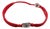 Men's Sterling Silver Evil Eye Charm Red Rope Hope Bracelet For Sale