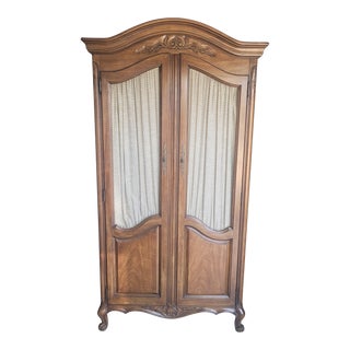 Fine French Wardrobe by White Furniture For Sale