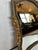 1970s Carved Wood Celadon Green & Gilded Mirror With Fruit For Sale - Image 5 of 7