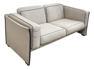 Two-Seater Sofa No. 405 Duc by Mario Bellini for Cassina, 1970s