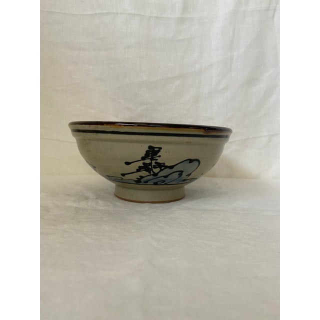 1960s 1960s Japanese Ceramic Serving Bowl For Sale - Image 5 of 5