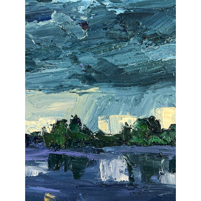 Oil Painting Before the Rain Serdyuk Boris Petrovich For Sale - Image 4 of 11