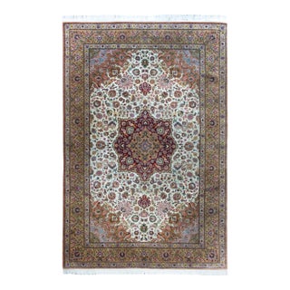 Vintage Persian Tabriz Rug For Sale