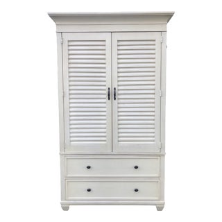 Ethan Allen Coastal Collection Armoire For Sale