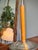 Vintage Mid Century Modern Chrome & Orange Gooseneck Desk Lamp For Sale In Los Angeles - Image 6 of 11