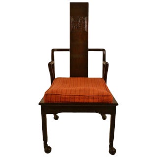 Asia Modern Chinese Style Armchair For Sale