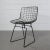Knoll Black & White Wire Side Chairs after Bertoia for Knoll - Set of 8 For Sale - Image 4 of 12