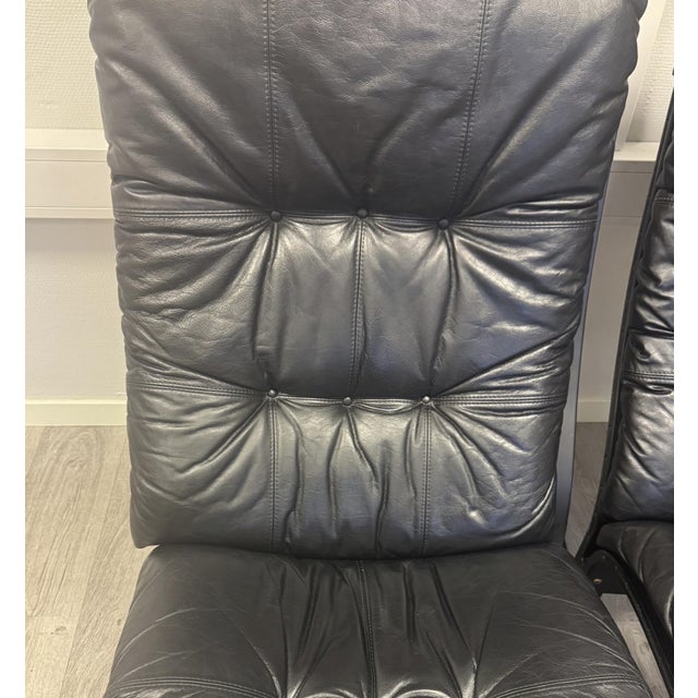Set of Vintage Scandinavian Siesta Lounge Chair and Ottoman by Ingmar Relling for Westnofa, 1970s For Sale - Image 17 of 18