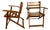 Vintage Deck Chairs by Reguitti for Fratelli Reguitti, 1970s, Set of 2 For Sale