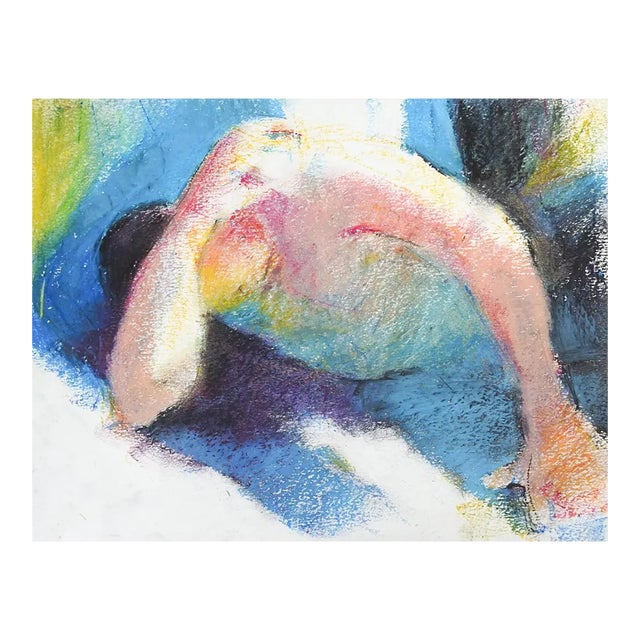 Contemporary Colorful Abstract Figure Painting For Sale