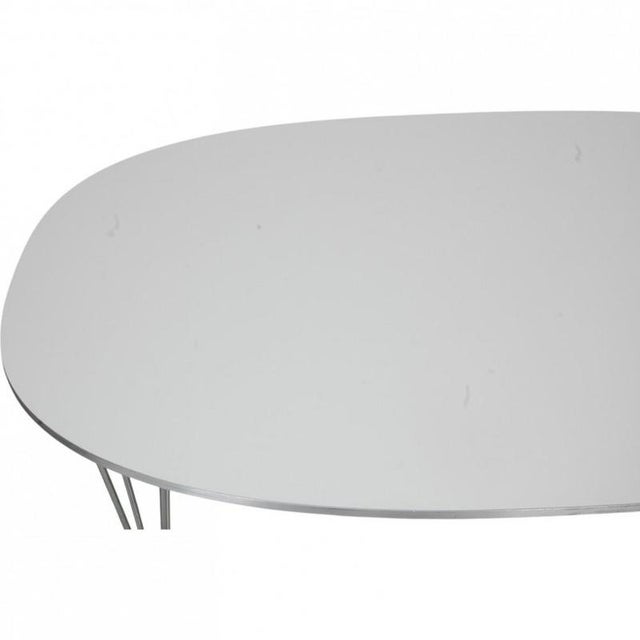 Super Elipse Dining Table by Piet Hein, 1980s For Sale - Image 4 of 18