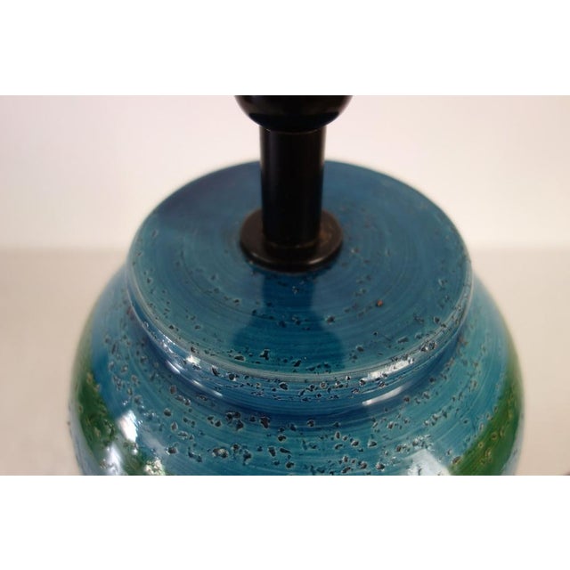 Ceramic Lamp Bases in the style of Bitossi, Italy, 1970s For Sale - Image 6 of 13