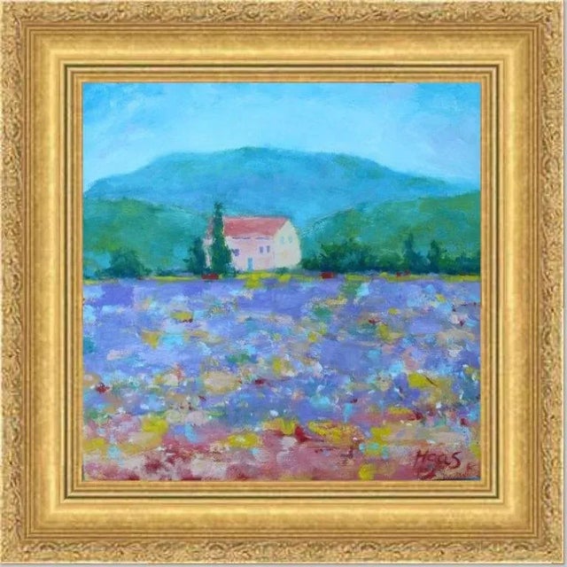 Provence Lavender, Modern Impressionist Oil Painting For Sale - Image 11 of 12