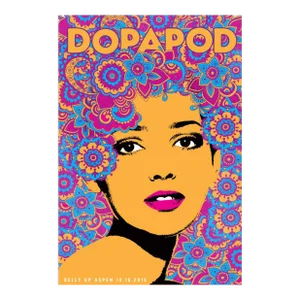 2015 American Concert Poster - Dopapod, Scrojo (Belly Up)