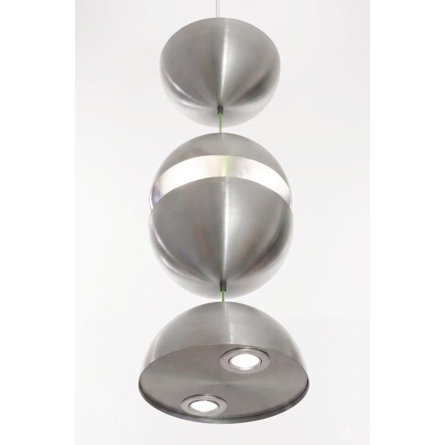 Silver Stratosferico Pendant Lamp by Dario Nasuti For Sale - Image 8 of 10