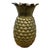 Vintage Brass Pineapple Vase For Sale