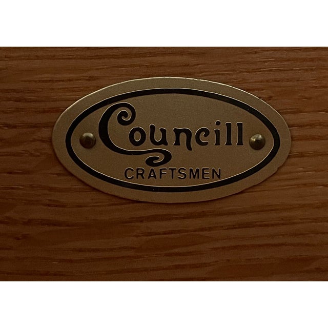 Vintage Mahogany Councill Secretary Desk For Sale - Image 12 of 13