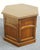 Kling Furniture Co. Kling Colonial Cambridge Court Solid Cherry Traditional Style Hexagonal Storage Accent End Table in 36-8007 - 219 Finish For Sale - Image 4 of 13