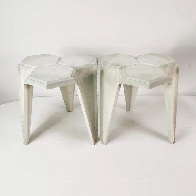 Dutch Cubist Tables from Yasp, 1970s, Set of 2 For Sale - Image 9 of 10